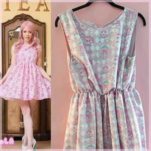 JAPANLA X MY MELODY Sleeveless Dress
